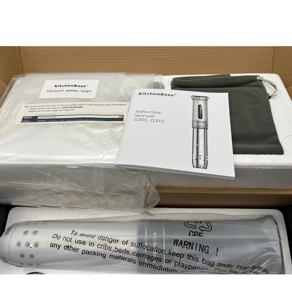 Sous Vide G310 KITCHEN BOSS SOUS VIDE G310 - Space Silver - new - Picture 4 of 6